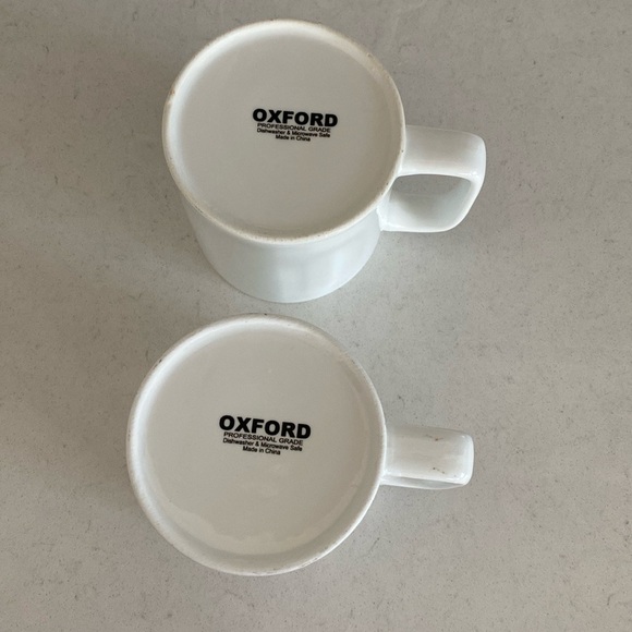 OXFORD White Classic Mug Set - 340cc (Set of 2) - Picture 8 of 10